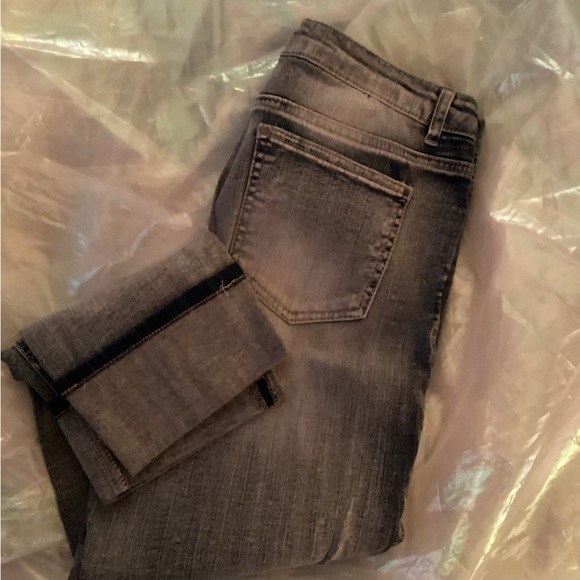 Ruff Hewn Light Blue Jeans with Lace Trim Pockets - Picture 7 of 10